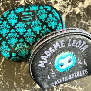 Loungefly Disney haunted mansion cosmetic bag set